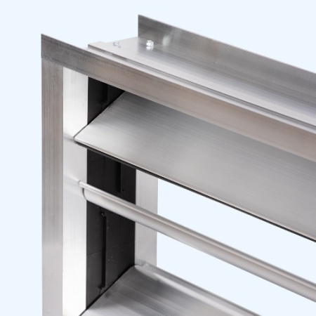 DRr 700*400 Shuft Воздушный клапан с подставкой под электропривод